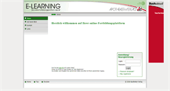 Desktop Screenshot of elearning.apoverlag.at